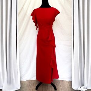 Bodycon Mermaid Red Evening Dress